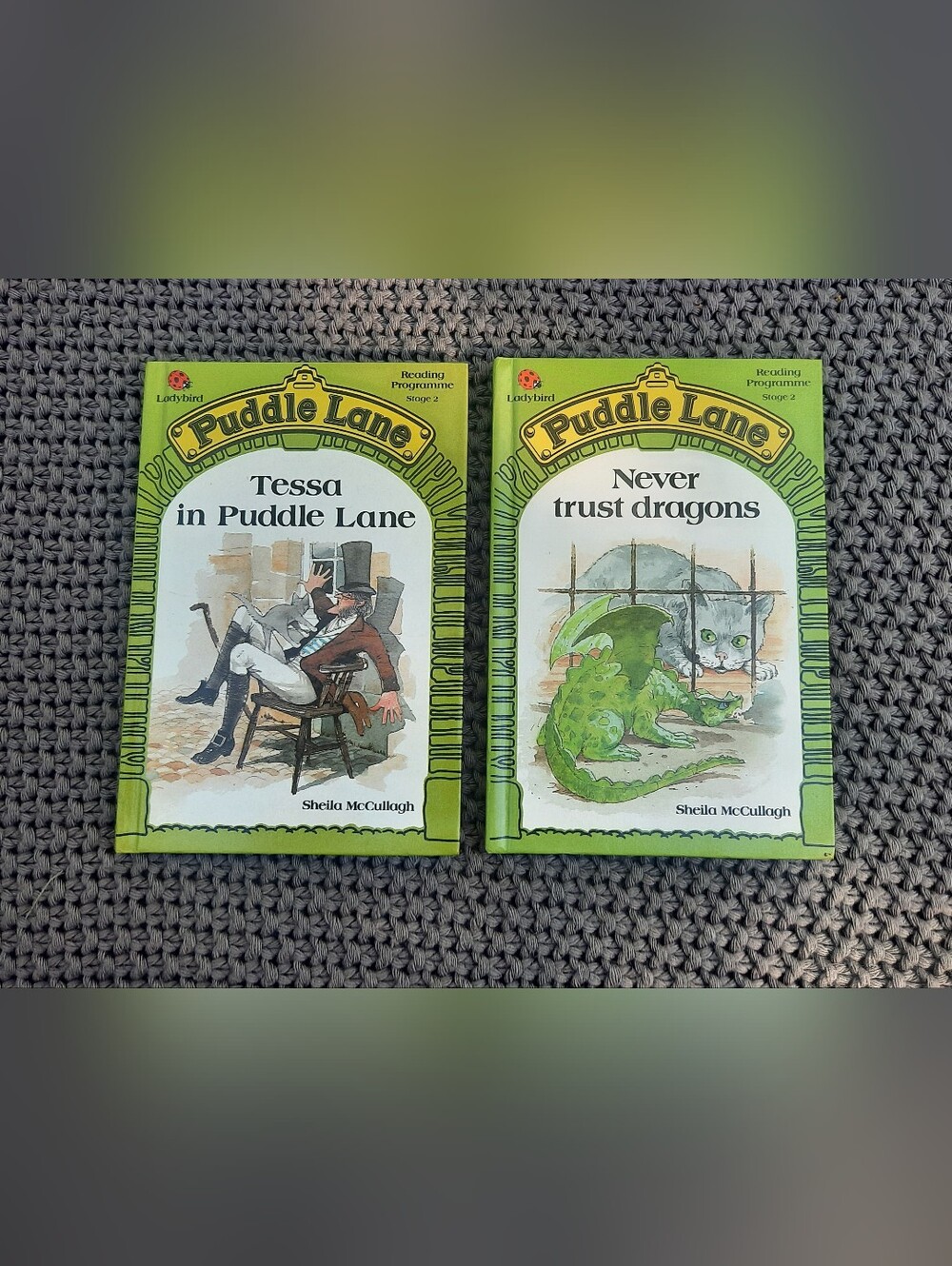 Vintage Puddle Lane Series Stage 2 Books #2 & 7 Hardcover